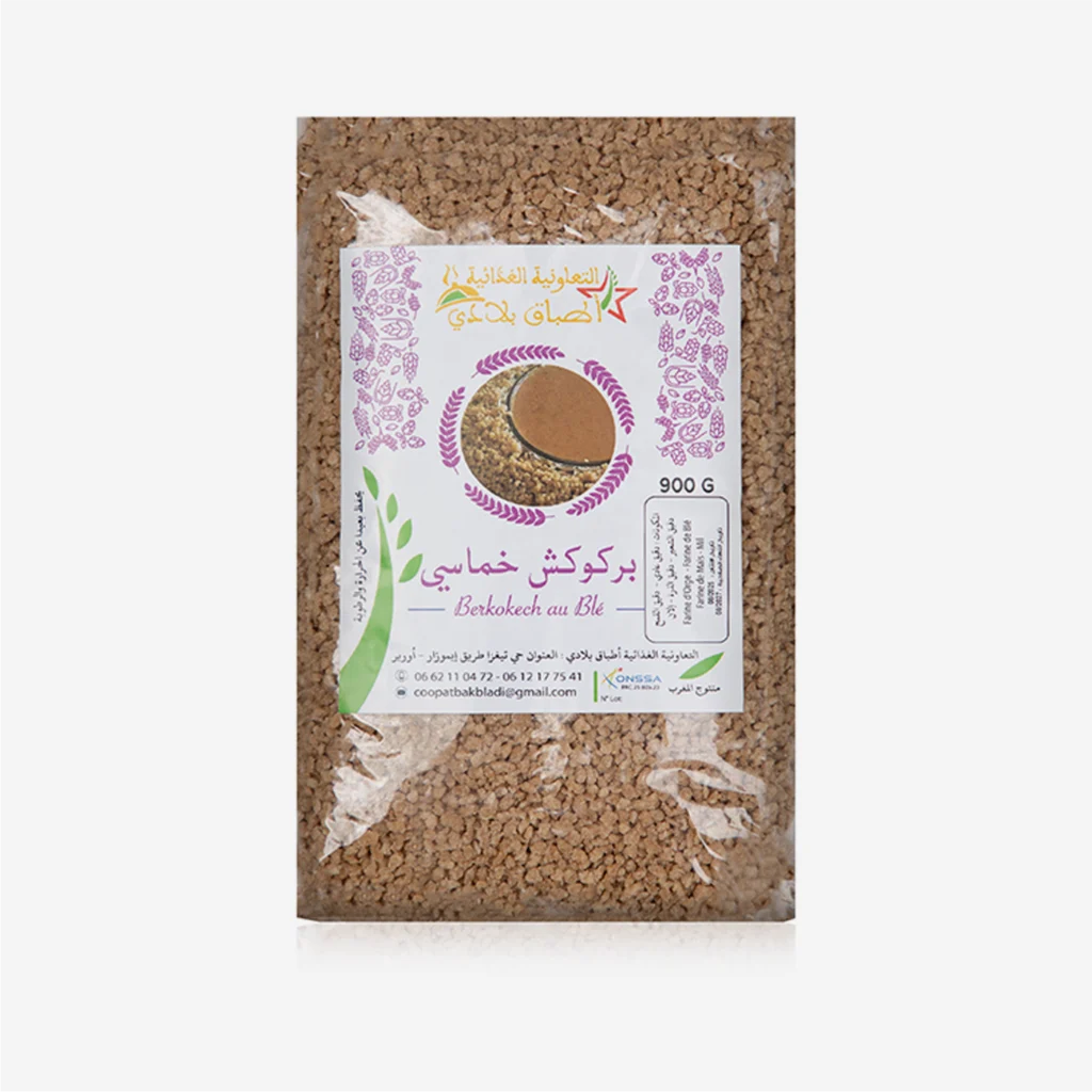 Berkokech au blé – بركوكش خماسي